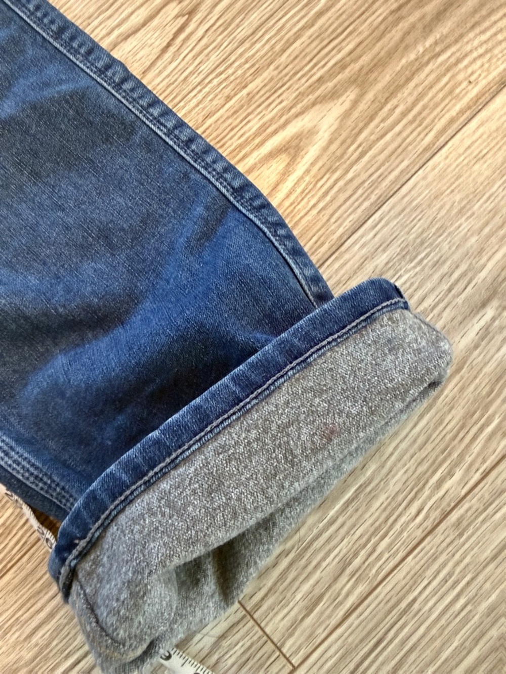 DU/ER Tech Fleece Denim Straight - Classic Indigo - Picture 10 of 11